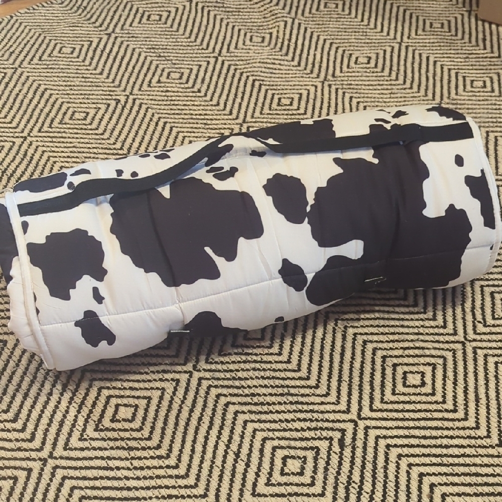 Cow Print Nap Mat - Picture 4 of 4